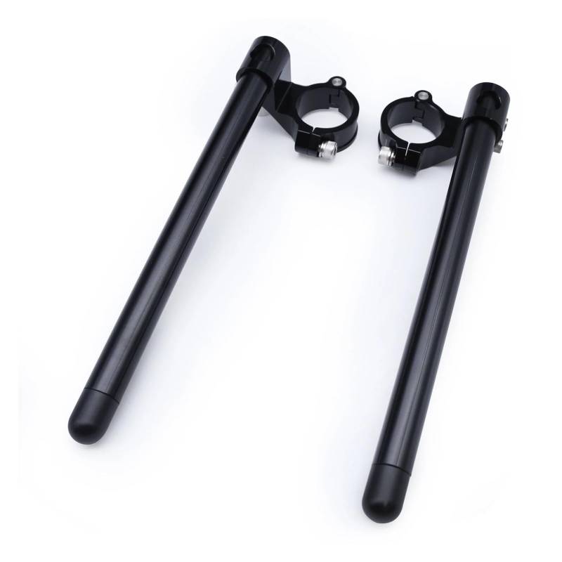 Riser für Lenker Universal CNC 37 41 43 45 48 50 MM Clip On Ons 1,5 Zoll Riser Rise Clip on Gabel Lenker Griff Bar Cafe Racer Motorrad von LQXGEWPMF