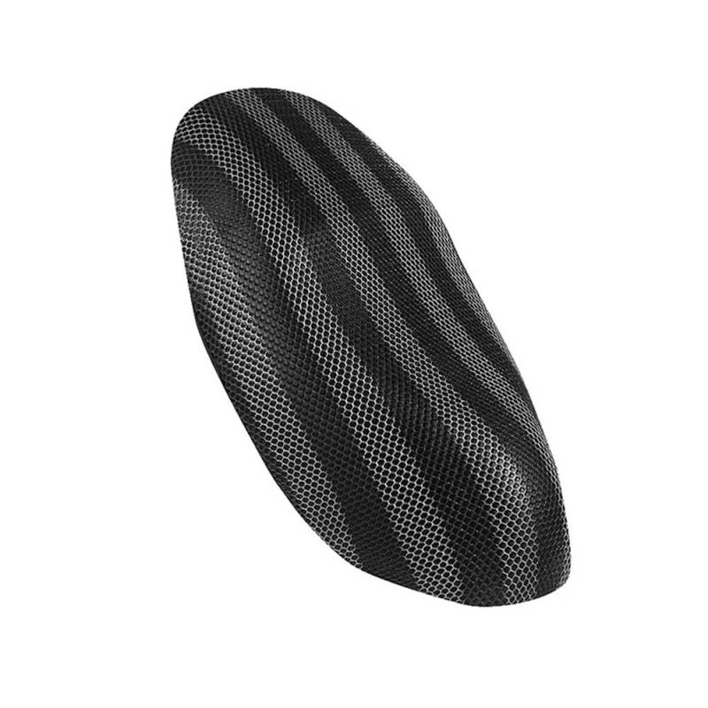 Sitzbezug Sommer Atmungsaktive Bezüge Kissen Netzbezug Motorrad 3D Mesh Stoff Anti-Rutsch-Pad Rollersitz von LQXGEWPMF