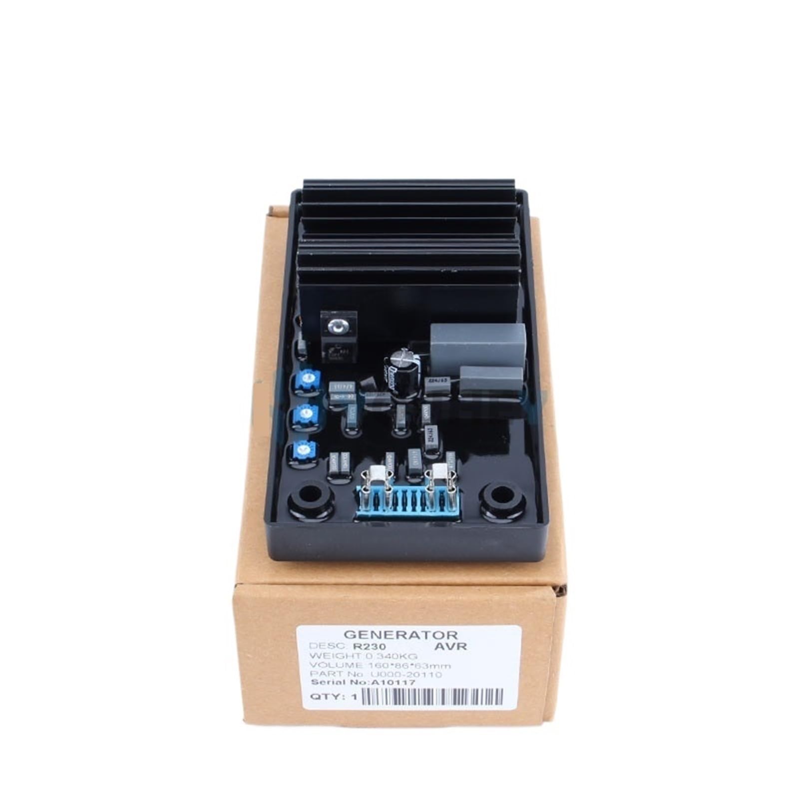 1 stücke AVR R230 Generator Automatische Spannungs Regler Stabilisator 100KW AC Control Panel Modul Aggregat Teile 1 stücke AVR R230 Generator Automatische Spannungs Regler Stabilisator 100KW AC Control Panel Modul Aggregat Teile von LREDONM
