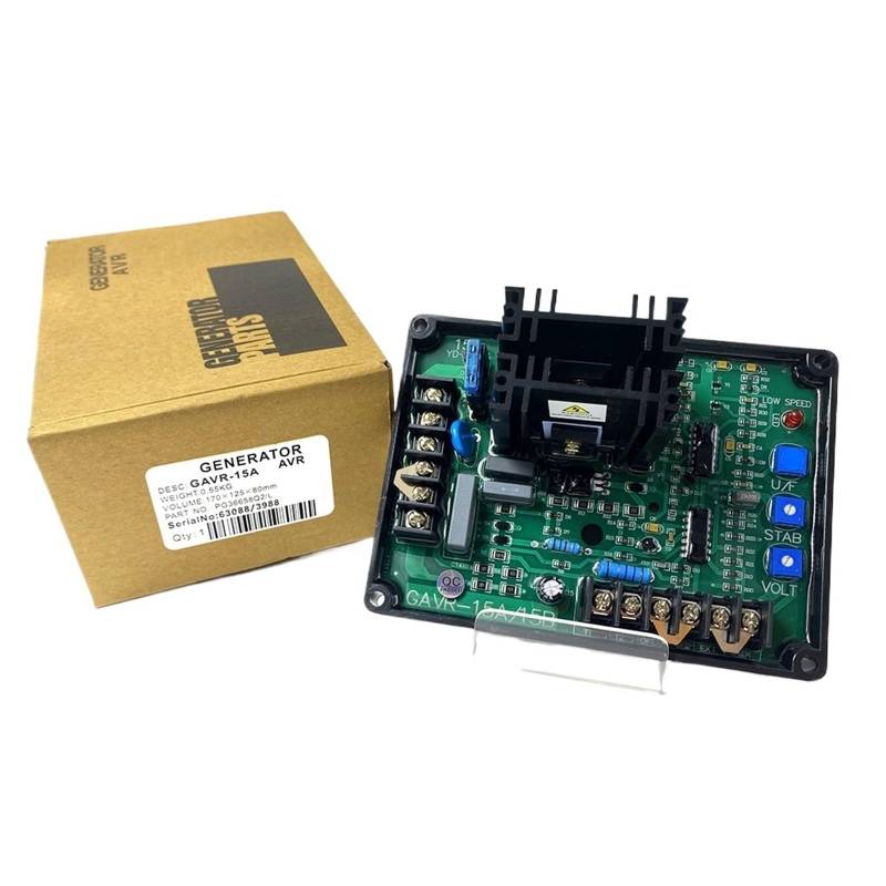 1 stücke GAVR 15A AVR Bürstenlosen Generator Automatische Spannungs Regler GAVR-15A Universal Diesel Generator Stabilisator Modul von LREDONM