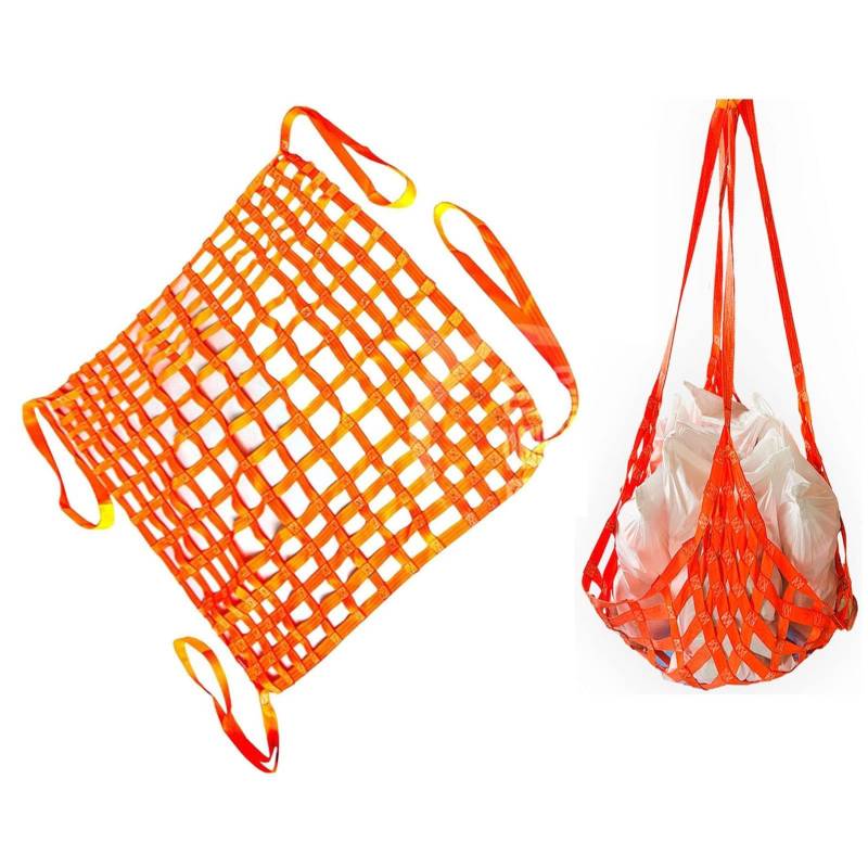 Netz,Frachtnetz, Frachthängenetz - Hebenetzgurte Frachtnetz, dekorative Zäune Sicherheitshebenetzgurte, Hebepaletten-Frachtnetz for Heben von Hebeobjekten Frachthebetasche(2 X 2M/Mesh/15cm/Load 2t) von LRFNKCT