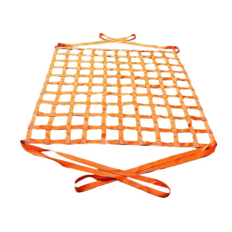 Netz,Frachtnetz, Paletten-Frachtnetz, flaches Polyester-Schlingen-Hebenetz, hängendes Hebenetz, Fracht-Hängenetz, Frachtnetz, Materialhandhabungs-Schlinge(1.5 X 1.5M/Mesh 10cm/Load 2.5t) von LRFNKCT
