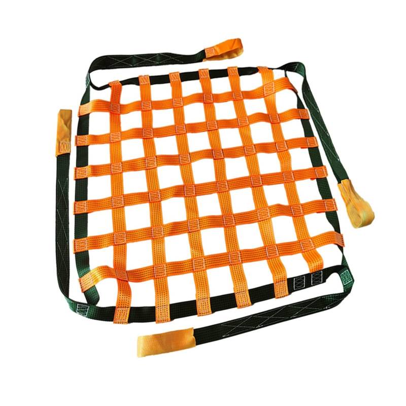 Netz,Frachtnetz, Polyester-Frachthebenetz - Hebenetze for schwere Frachten, reißfeste Hebenetzgurte, Frachtnetz for das Abteil von Pickup-Trucks, reißfestes, starkes, tragendes Taschennetz for die Sic von LRFNKCT