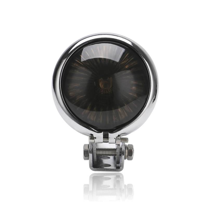 Stop Rücklicht 12V L- Rot Motorrad Rücklichter Stil Schwanz Bremslicht Rauch Objektiv Hinten Bremsleuchte Für Chopper Bobber Scrambler von LRPXHATQ