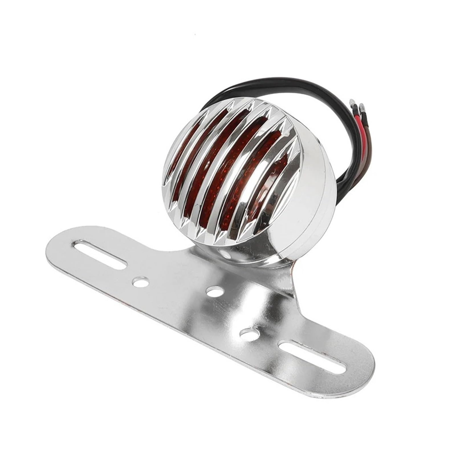 Stop Rücklicht Chrom L- Motorrad Rücklicht Moto Hinten Anzeige Kennzeichen Halterung Chopper Motorrad Bremslichter für Har&Ley für Ho&nda Stop Rücklicht Chrom L- Motorrad Rücklicht Moto Hinten Anzeige Kennzeichen Halterung Chopper Motorrad Bremslichter für Har&Ley für Ho&nda von LRPXHATQ