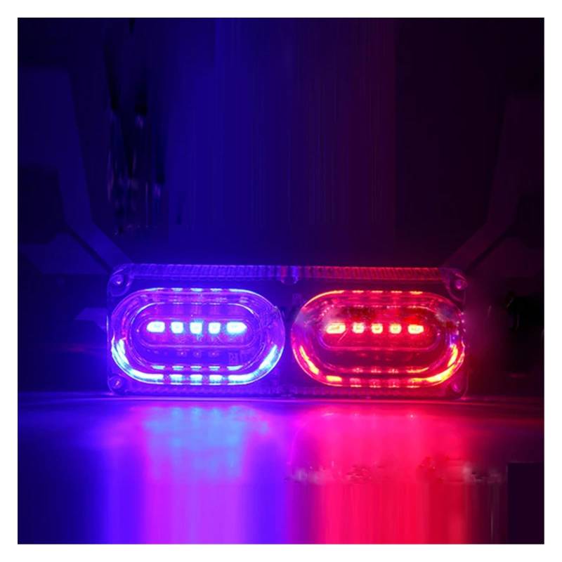 Stop Rücklicht Motorrad DRL Strobe Bremsleuchte L-Blitz Stopplicht fließen RGB Bunte L- Nummernschild Tai Polizei Warnung Tageslicht DC 12V von LRPXHATQ