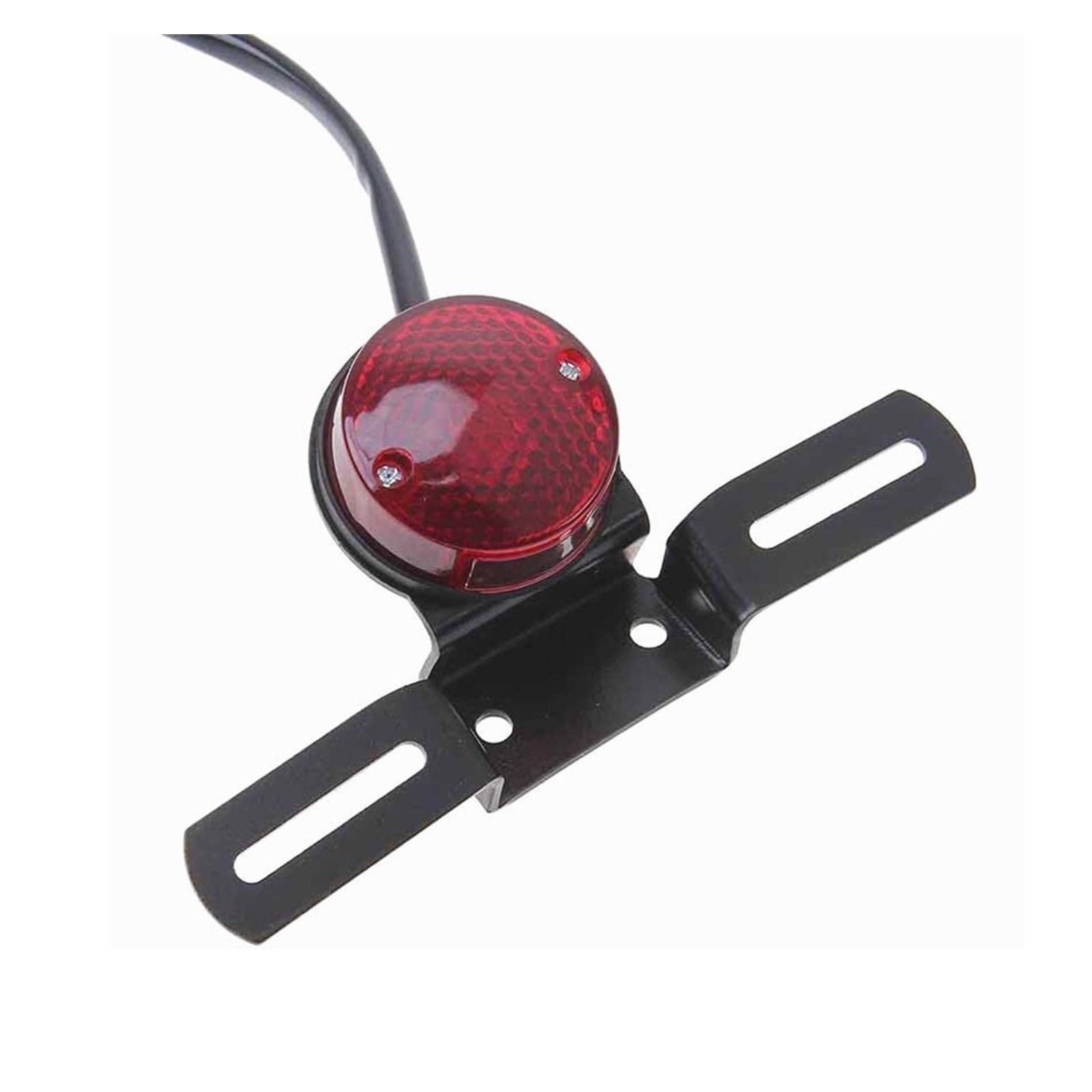 Stop Rücklicht Motorrad Hinten Schwanz Bremse Stop Licht L- Rote Lampe W/Kennzeichen Halterung für Har&Ley für Ho&nda für Suzuki Chopper Bobber Stop Rücklicht Motorrad Hinten Schwanz Bremse Stop Licht L- Rote Lampe W/Kennzeichen Halterung für Har&Ley für Ho&nda für Suzuki Chopper Bobber von LRPXHATQ