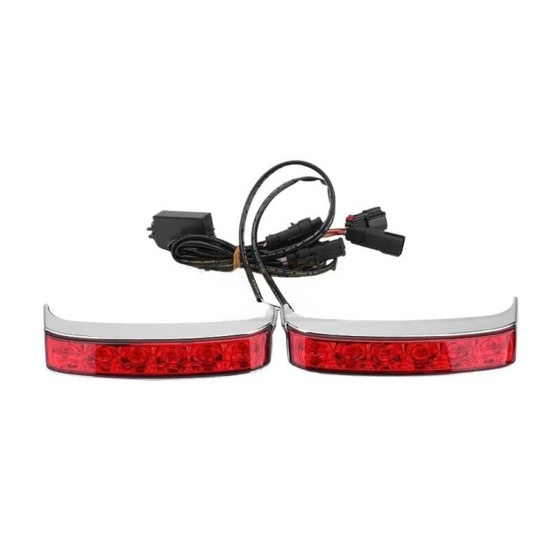 Stop Rücklicht Motorrad L- Satteltasche Laufgepäck Lichter Bremsrücklicht Für Har&Ley Touring Road King FLHR 2014-2020 CVO Begrenzte FLHTKSE von LRPXHATQ