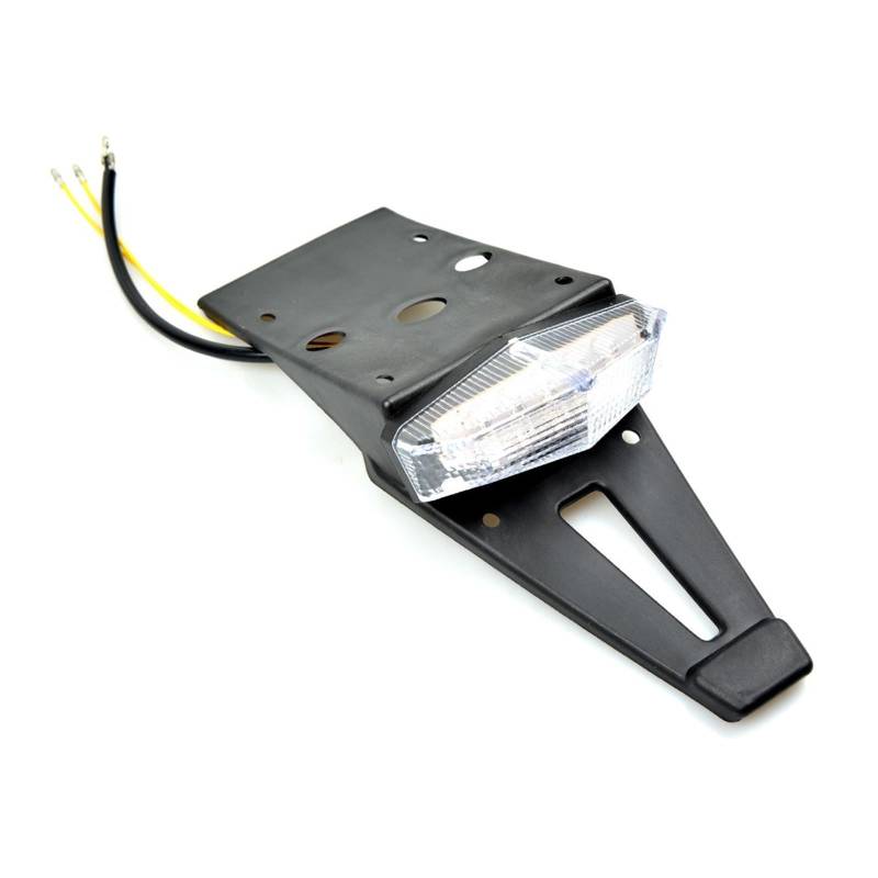 Stop Rücklicht Motorrad rücklicht Hinten fenders Kennzeichen Halterung Halter 12V L- Rücklicht Brems Lampe Universal Für Off-Road Fahrrad von LRPXHATQ