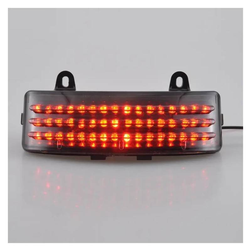 Stop Rücklicht Schwarz Motorrad Tri-Bar L- Kotflügel Hinten Bremslicht Blinker Lampe Rücklicht Für Har&Ley Touring FLHX/FLTRX Street Glide von LRPXHATQ