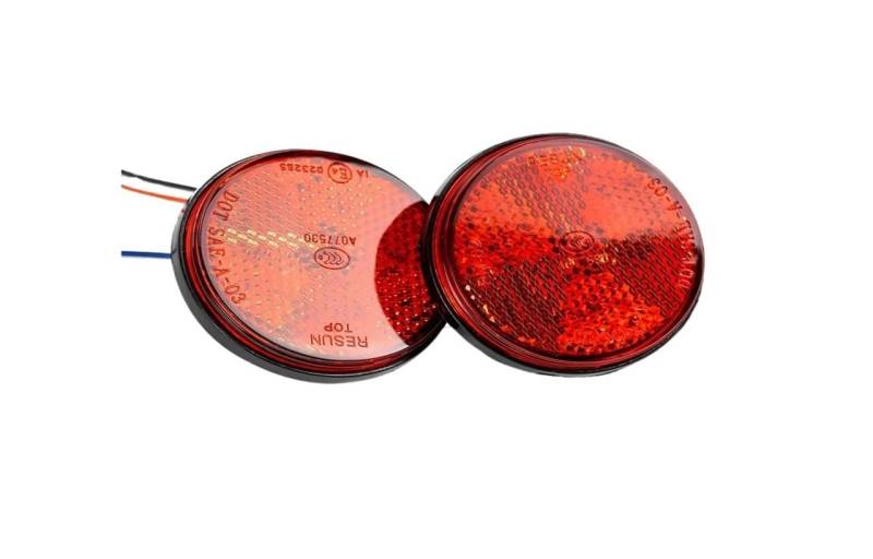 Stop Rücklicht Universal Red Tail Bremse L-Licht Motorrad Motorrad Teile Stop Nebel Lampe 12 V LKW Rücklicht Wohnwagen ATV Off Road Beleuchtung von LRPXHATQ