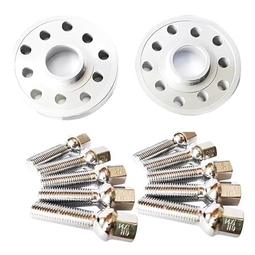 Auto Rad Distanzscheiben PCS 5x100 5x112 Naben-Rad-Distanzscheiben Mit Erweiterten Radschrauben 14X1.5(20mmspacer45mmbolts) von LRSJJ
