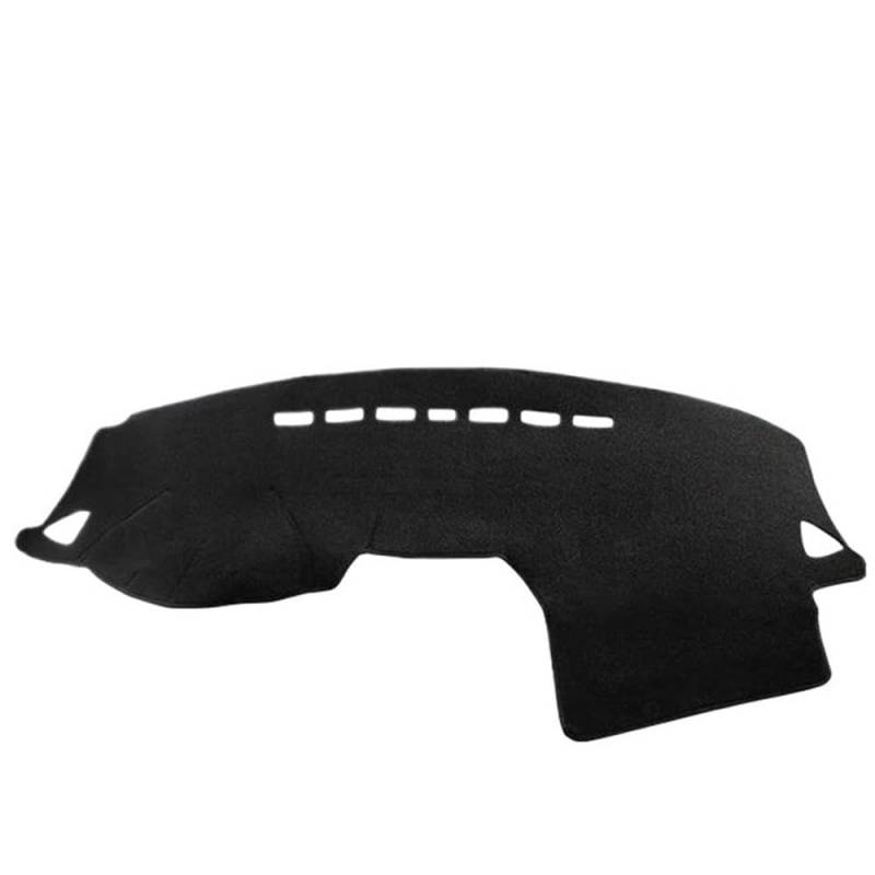Für ASX Für RVR Für Outlander Für Sport 2010-2022 Auto Dashboard Abdeckung Matte Sonnenschutz Vermeiden Licht Pad Teppiche Armaturenbrett Abdeckung Dashmat(A LHD Black Side) von LRSJJ