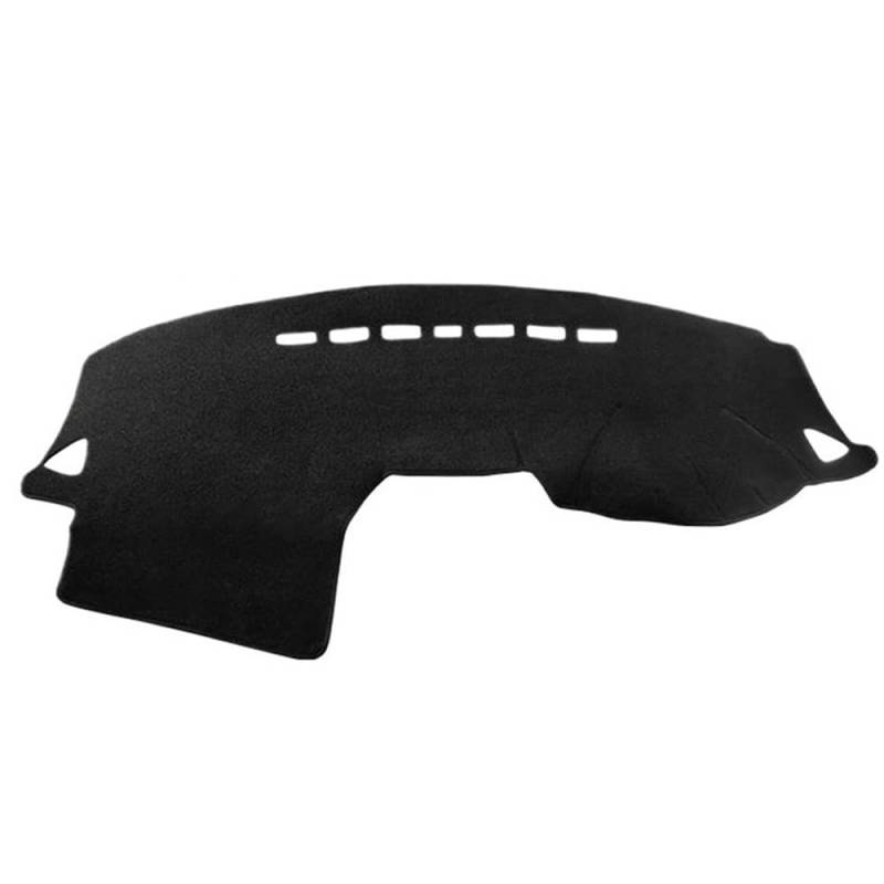 Für ASX Für RVR Für Outlander Für Sport 2010-2022 Auto Dashboard Abdeckung Matte Sonnenschutz Vermeiden Licht Pad Teppiche Armaturenbrett Abdeckung Dashmat(A RHD Black Side) von LRSJJ