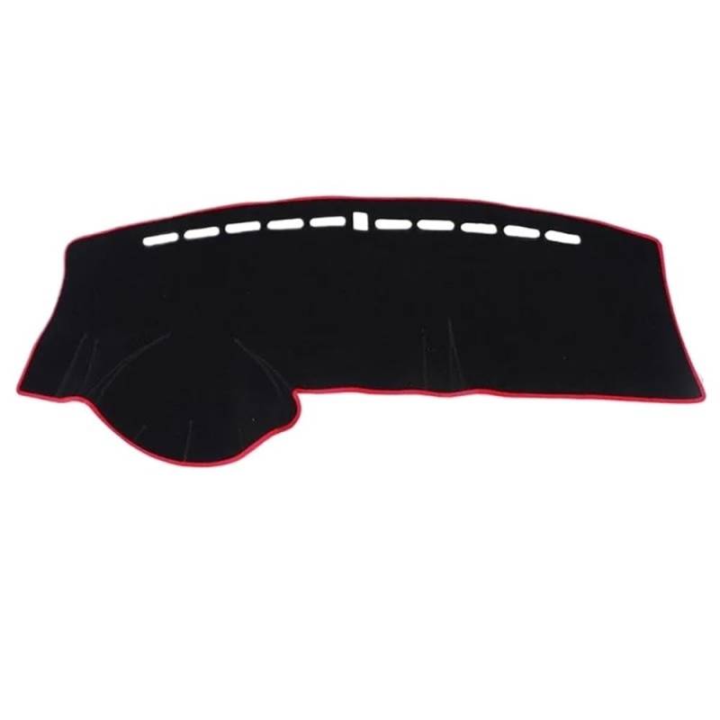 Für CITY 2003-2006 2007 Auto-Dashboard Abdeckung Matte Pad Schutz Instrument Sonnenschutzdach Teppich Teppich Zubehör Armaturenbrett Abdeckung Dashmat(LHD,Red) von LRSJJ