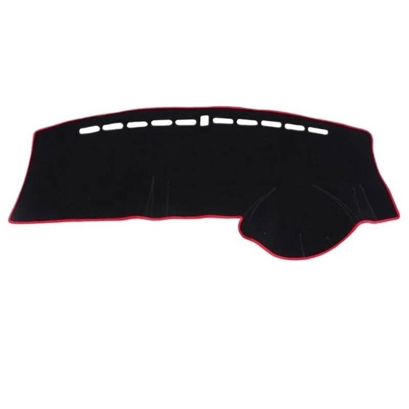 Für CITY 2003-2006 2007 Auto-Dashboard Abdeckung Matte Pad Schutz Instrument Sonnenschutzdach Teppich Teppich Zubehör Armaturenbrett Abdeckung Dashmat(RHD,Red) von LRSJJ