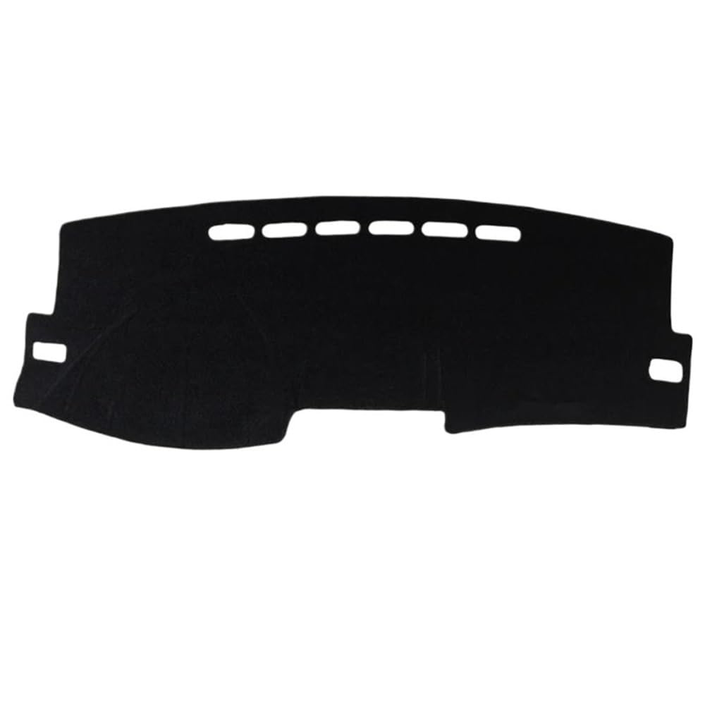 Für Corolla Für Axio Für Fielder 2006-2013 Dashboard Abdeckung Matte Pad Dash Sonnenschutzdach Teppich Kissen Auto Styling Armaturenbrett Abdeckung Dashmat(Left Hand Drive,Black) von LRSJJ