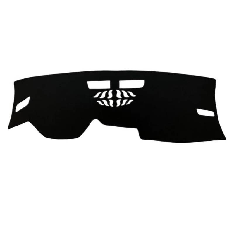 Für Golf 8 Für MK8 2020 2021 2022 Auto Dashboard Abdeckung Sonnenschutz Pad Instrument Panel Teppiche Matte Zubehör Armaturenbrett Abdeckung Dashmat(Front Black side) von LRSJJ
