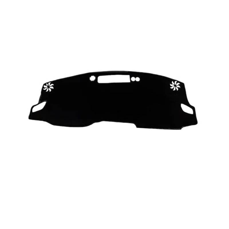 Für QASHQAI 2021-2023 Auto Dashboard Abdeckung Matte Sonnenschutz Pad Vermeiden Licht Matte Instrument Teppich Armaturenbrett Abdeckung Dashmat(Black Side) von LRSJJ