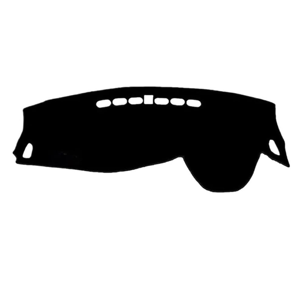 Für Trax Für Tracker 2019 2020 2021 2022 2023 Dash Sonnenschutzdach Teppich Dashboard Abdeckung Matte Pad Zubehör Armaturenbrett Abdeckung Dashmat(Right Hand Drive,Black) von LRSJJ