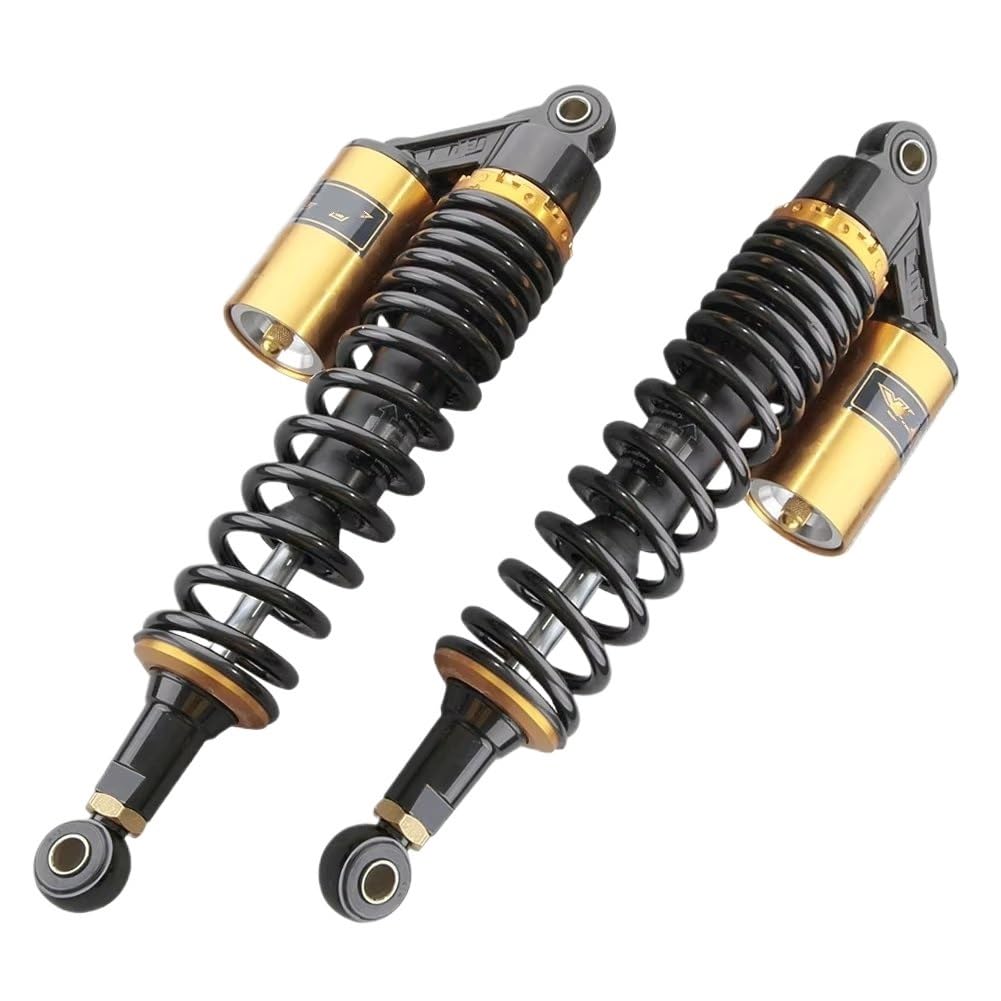 Motorrad Stoßdämpfer 1 Paar 375 Mm Motorrad-Luftfederung Hinten Stoßdämpfer Absorber Für Roller Gokart Moped Quad ATV Dirt Street Bikes 150cc-750cc Motorrad Stoßdämpfer 1 Paar 375 Mm Motorrad-Luftfederung Hinten Stoßdämpfer Absorber Für Roller Gokart Moped Quad ATV Dirt Street Bikes 150cc-750cc von LRSJJ