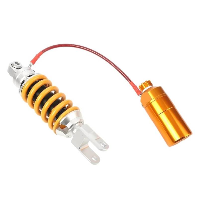 Motorrad Stoßdämpfer 1 Paar Gelbe 265 MM Feder 10 MM Motorrad-Luftstoßdämpfer Für Go Kart Quad Dirt Sport Bikes Für VIX10N von LRSJJ