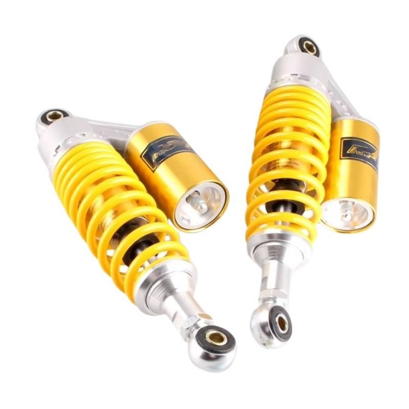 Motorrad Stoßdämpfer 11 "280mm Hinten Air Stoßdämpfer Einstellen Motorrad ATV Roller Straße Bikes von LRSJJ