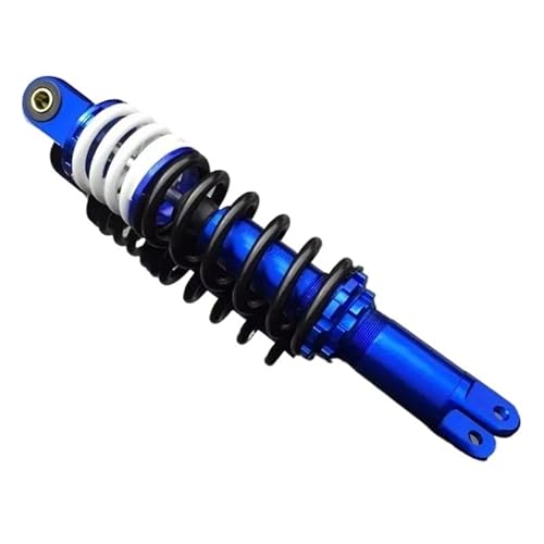 Motorrad Stoßdämpfer 320mm Motorrad Stoßdämpfer Hinten Suspension Hydraulische Dämpfung Für XMAX Für NMAX Aerox JOG ATV Dirt Pocket Bike Quad BWS(1pcs 280mm Blue) von LRSJJ
