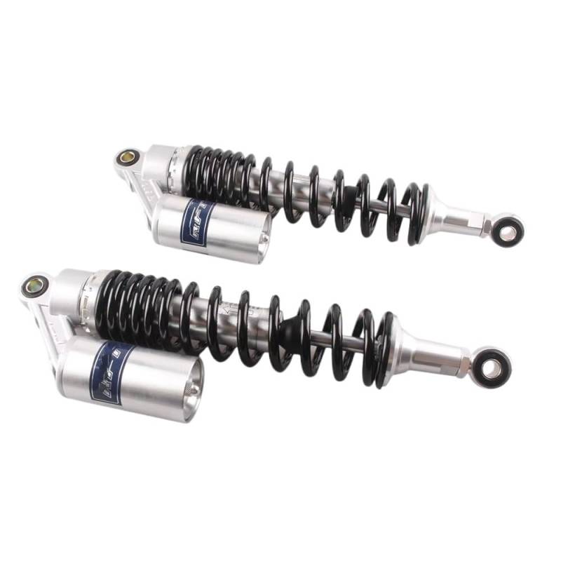 Motorrad Stoßdämpfer 400mm Universal Motorrad Stoßdämpfer Aufhängung Kit Street Bikes Roller Für Für SUZUKI Quad ATV von LRSJJ