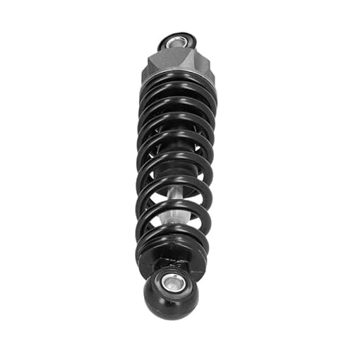 Motorrad Stoßdämpfer 8,3 Zoll 210 Mm Schwarzer Stoßdämpfer Hinterradaufhängungsdämpfer Einstellbarer Federdruck Universell Für Motorrad Roller ATV von LRSJJ