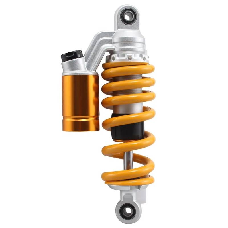 Motorrad Stoßdämpfer Für MSX125 Für Grom Motorrad Zubehör Stoßdämpfer Hinten Suspension Motorrad Dämpfer Assy(240mm yellow) von LRSJJ