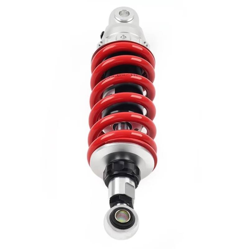 Motorrad Stoßdämpfer Motorrad 320mm Stoßdämpfer 13mm Feder Für Universal Für Aluminium Rot von LRSJJ
