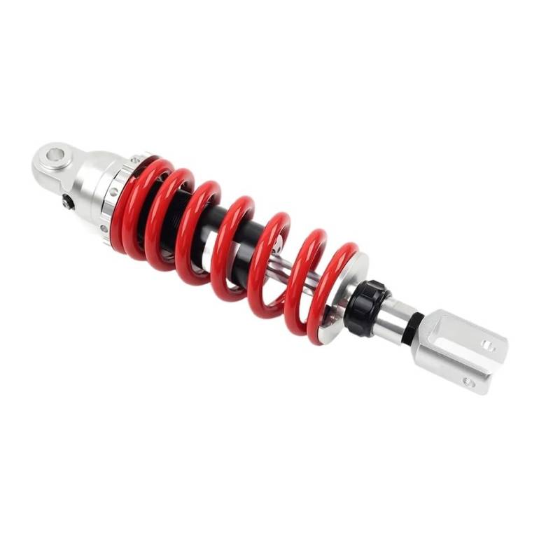 Motorrad Stoßdämpfer Motorrad 320mm Stoßdämpfer Gabelkopf Absorber 10mm Feder Für Universal Für Aluminium Rot von LRSJJ