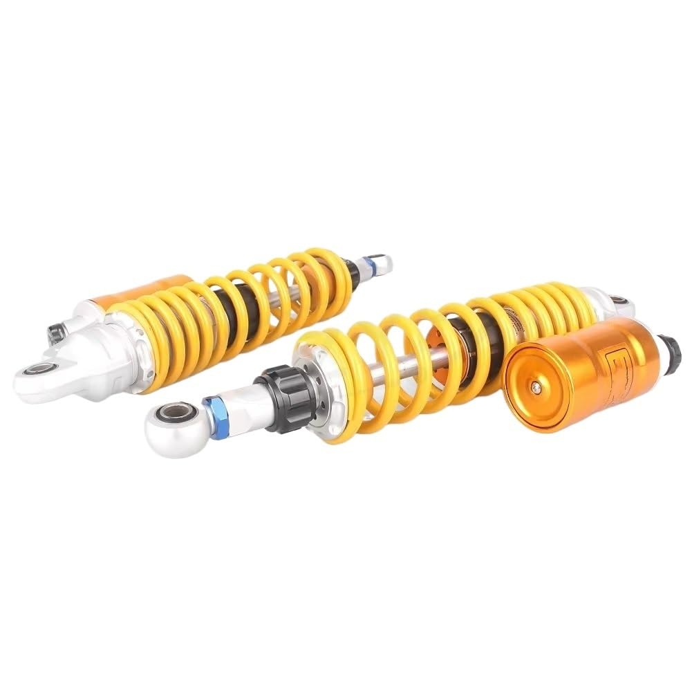 Motorrad Stoßdämpfer Motorrad 360mm 14 "2 STÜCKE Motorrad Hinten Luft Stoßdämpfer Aufhängung Sping Dämpfer Gelb Motorrad Stoßdämpfer Motorrad 360mm 14 "2 STÜCKE Motorrad Hinten Luft Stoßdämpfer Aufhängung Sping Dämpfer Gelb von LRSJJ