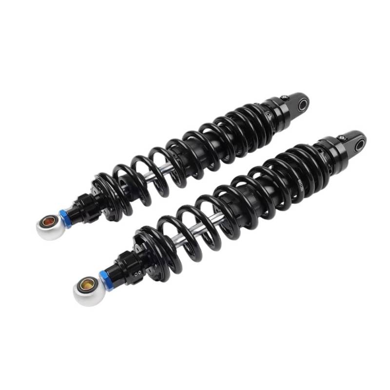 Motorrad Stoßdämpfer Motorrad 400mm Federaufhängung Stoßdämpfer Dämpfer Motorrad Einstellbar 1pc Für Universal Jahre Aluminium Silber von LRSJJ