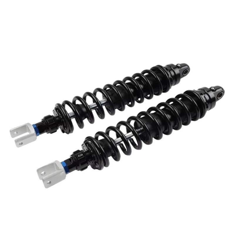 Motorrad Stoßdämpfer Motorrad 400mm Federaufhängung Stoßdämpfer Dämpfer Motorrad Einstellbar 1pc Für Universal Jahre Silber Gabel von LRSJJ
