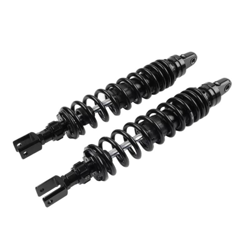 Motorrad Stoßdämpfer Motorrad 415mm Federaufhängung Stoßdämpfer Dämpfer Motorrad Einstellbar 1pc Für Universal Alle Jahre Schwarze Gabel von LRSJJ