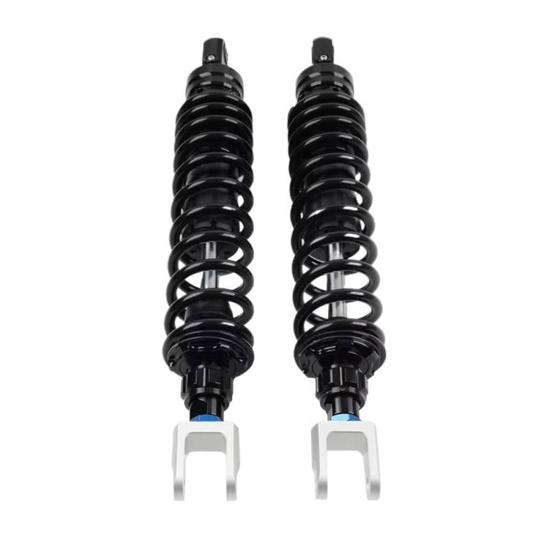 Motorrad Stoßdämpfer Motorrad 420mm Federaufhängung Stoßdämpfer Dämpfer Motorrad Einstellbar 1pc Für Universal Jahre Silber Gabel von LRSJJ