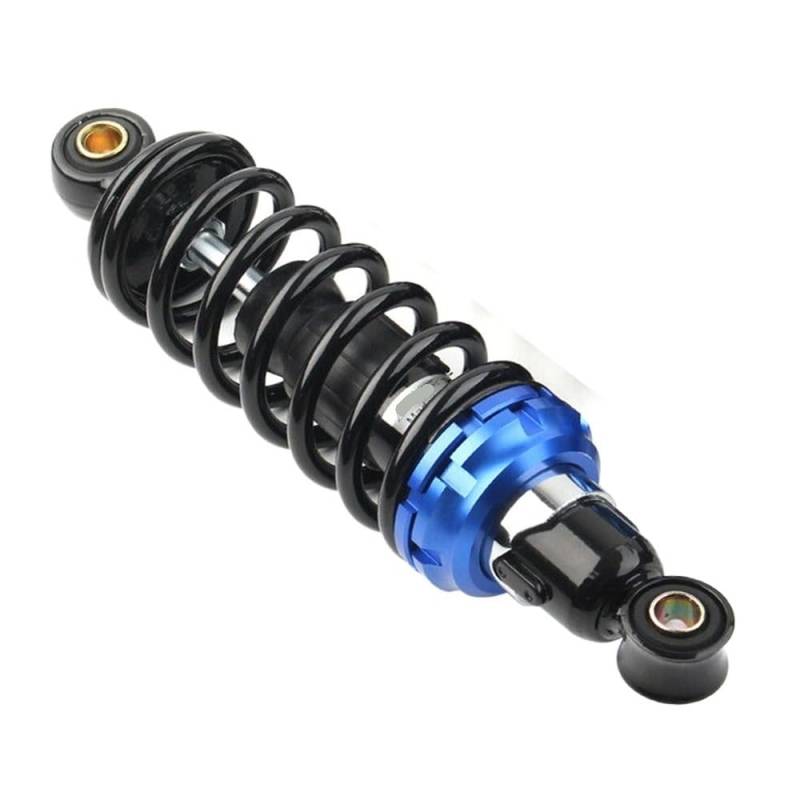 Motorrad Stoßdämpfer Motorrad Roller Hinten Stoßdämpfer Hydraulische Feder Modifizierte Teil Dirt Pit Bike ATV Quad Motocross Zubehör(Black blue 260mm) von LRSJJ