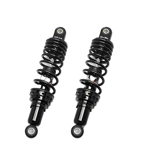 Motorrad Stoßdämpfer Universal Für Motorrad Öl-druck Hinten Stoßdämpfer Hinten Stoßdämpfer(Black 270MM) von LRSJJ