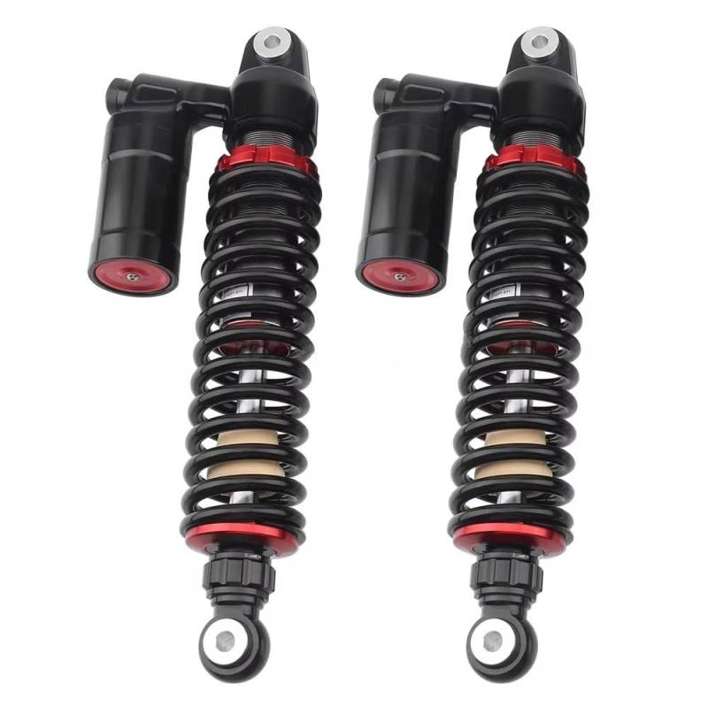 Motorrad Stoßdämpfer Universal Stoßdämpfer Suspension Dämpfer ATV Zubehör Für Go Kart Für Banshee Für 350 Für YFZ450 Für TRX Dirt Bike(370MM) von LRSJJ
