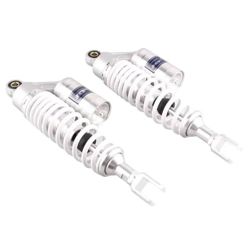 Motorrad Stoßdämpfer Weiß 320mm Motorrad Gabel Luft Stoßdämpfer Suspension Kissen Dämpfer Ersatz Für CB350 Für CB500K von LRSJJ