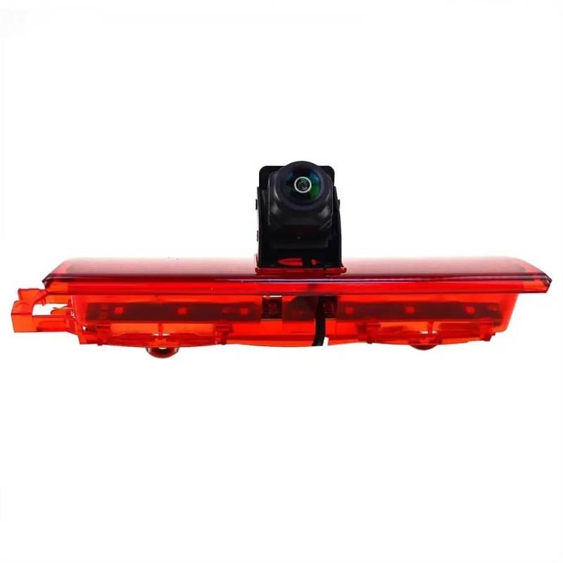 Rückfahr Kamera Auto AHD Reverse View 3. High-Level-Bremslicht-Rückfahrkamera-Set Mit 7-Zoll-Spiegelmonitor Für Caddy 2003–2016 von LRSJJ