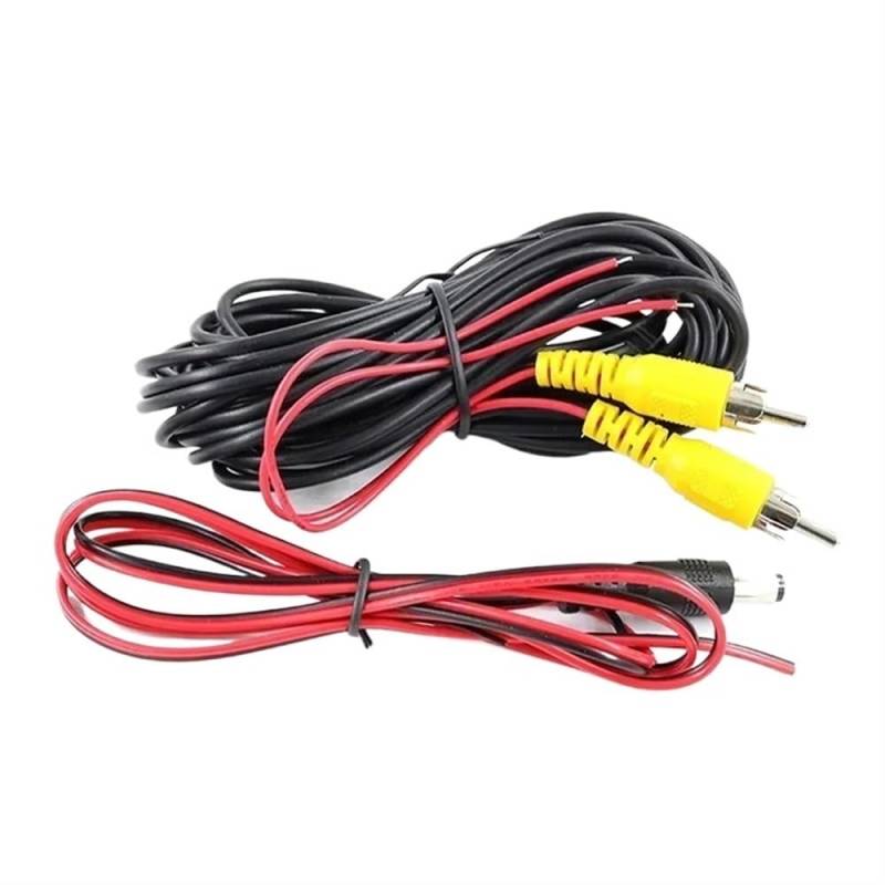 Rückfahr Kamera Auto Auto-Rückfahrkamera Rückfahrkamera IP67 Wasserdicht CCD-LED-Backup-Monitor HD-Nachtsicht Hochauflösendes Bild(RCA Power Cable) von LRSJJ