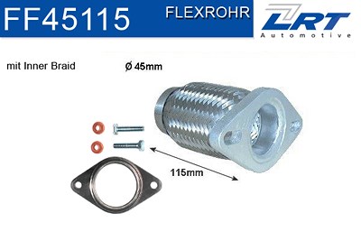 Lrt Flexrohr, Abgasanlage [Hersteller-Nr. FF45115] für Fiat von LRT