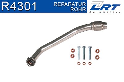 Lrt Reparaturrohr, Katalysator [Hersteller-Nr. R4301] für BMW von LRT
