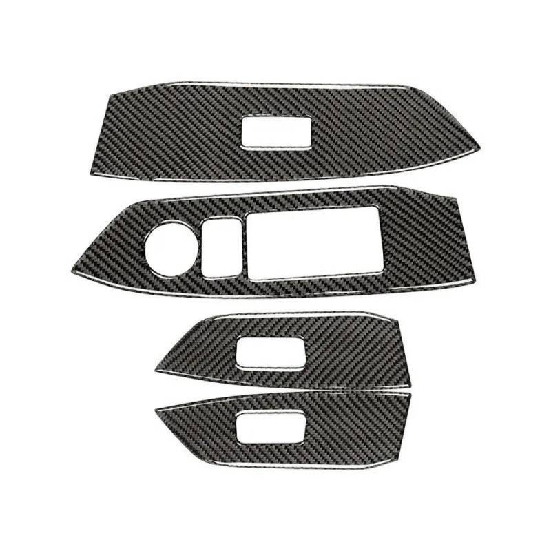 Auto Fenster Schalter Tür Armlehne Panel Abdeckung Dekorative Aufkleber Trim Für Mazda CX-5 CX5 2017 2018 LHD Autodekorationsteile von LRTYAN