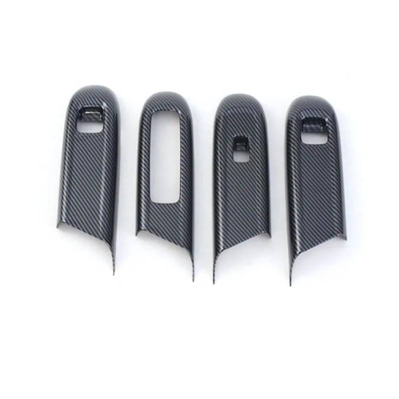 Auto Fensterheber Schalter Panel Abdeckung ABS Aufkleber Trim Für Benz E Klasse 2024 Linkslenker Autodekorationsteile von LRTYAN