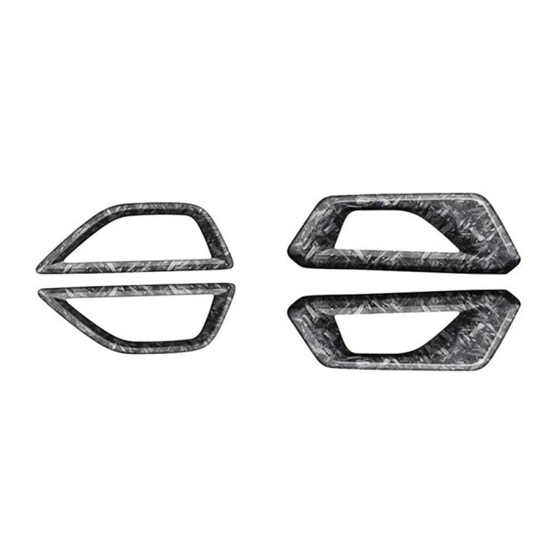 Auto Innen Pull Griff Trim Abdeckung Aufkleber Für Subaru Forester 2025 Auto Innen Zubehör Autodekorationsteile(Forging Pattern) von LRTYAN