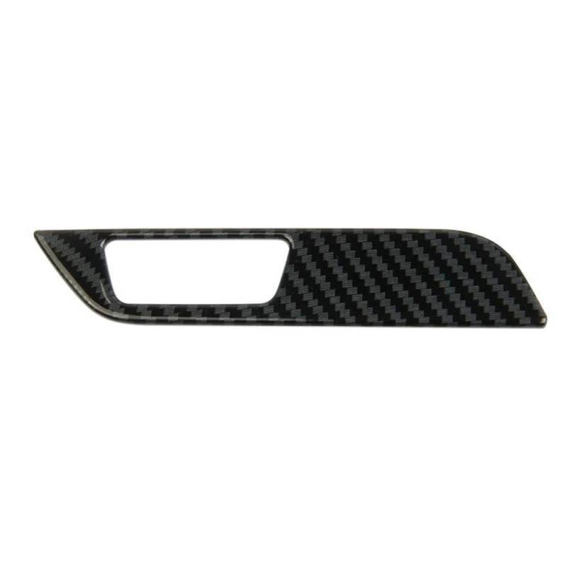 Auto Scheinwerfer Schalter Abdeckung Trim Aufkleber Für Lexus NX 2022 Pfirsich Holz/Carbon Faser Autodekorationsteile(Carbon Fiber Color) von LRTYAN